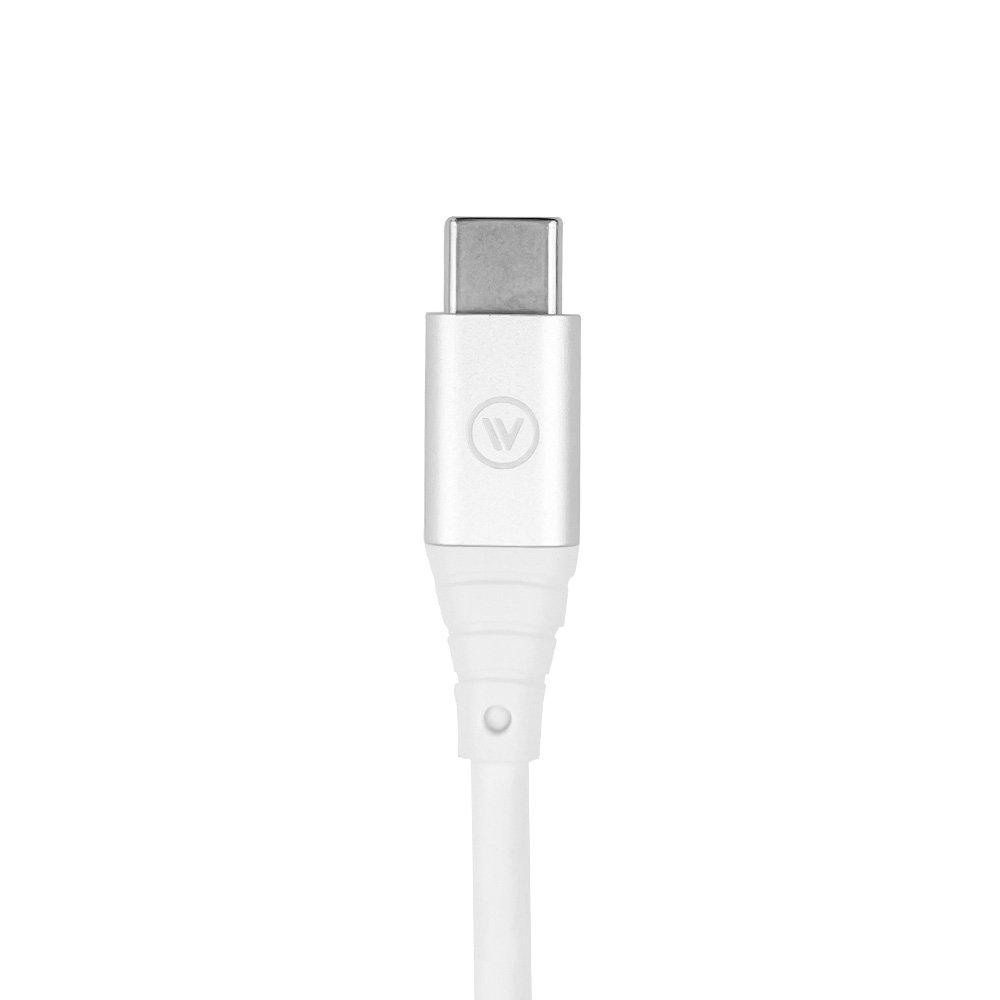 Cabo MFi para USB-C Hard Cable em TPE Branco - Imagem 4
