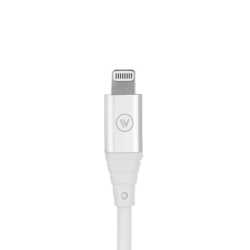Cabo MFi para USB-C Hard Cable em TPE Branco - Imagem 3