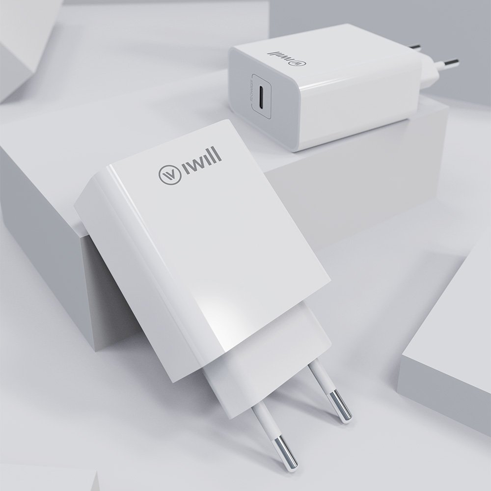 Carregador de Parede com 1 USB-C PD 20W - Power Delivery Charger - Imagem 3